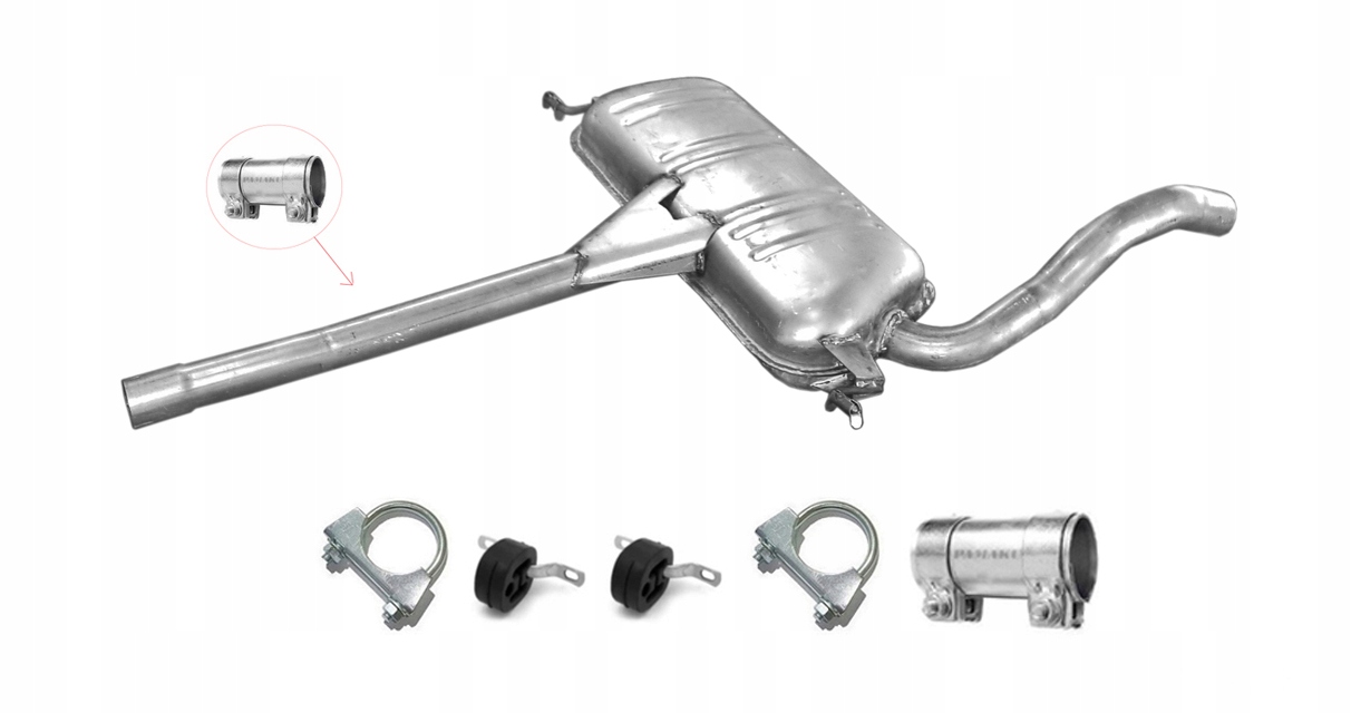 Audi A4 B5 2.6 2.8 (1994-1998) Sedan Kombi Tlumič