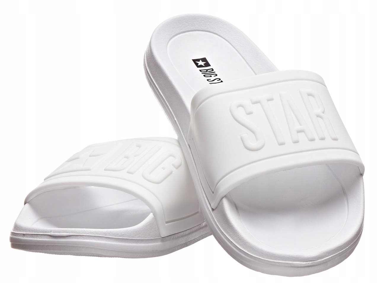 

Klapki Damskie Big Star DD274A268 Basenowe Plażowe