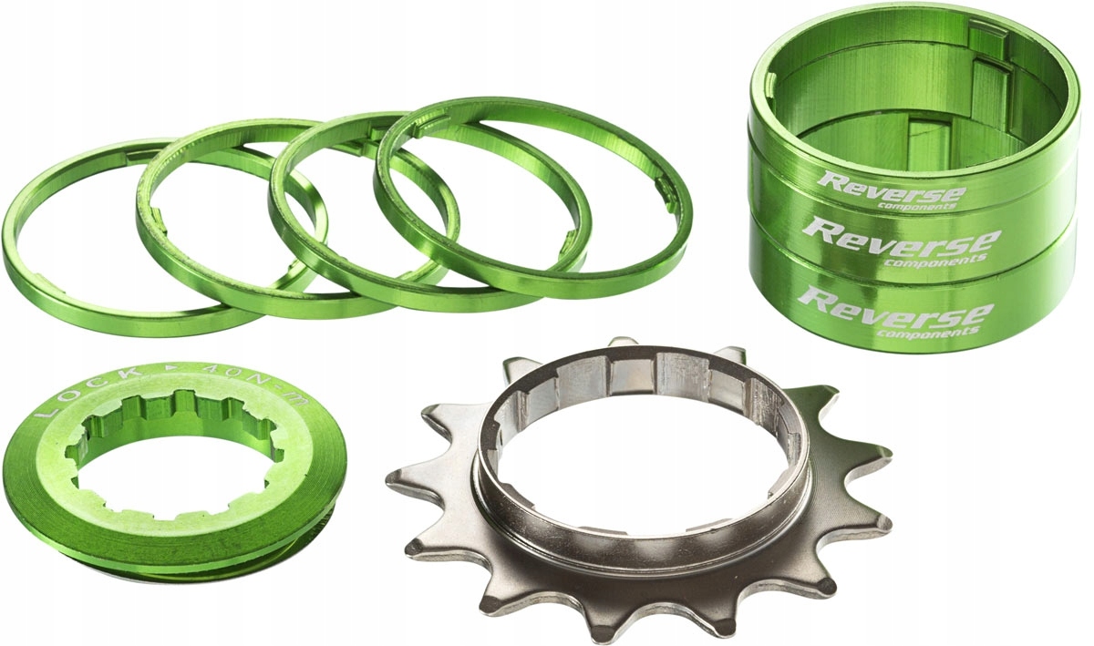 

Reverse Single Speed Kits 13T zielony