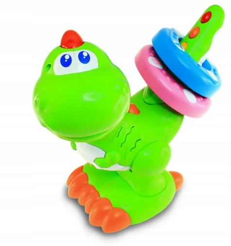 DUMEL FIGLARNY DINO INTERAKTYWNY DINOZAUR MÓWI PL Rodzaj nauka liczenia