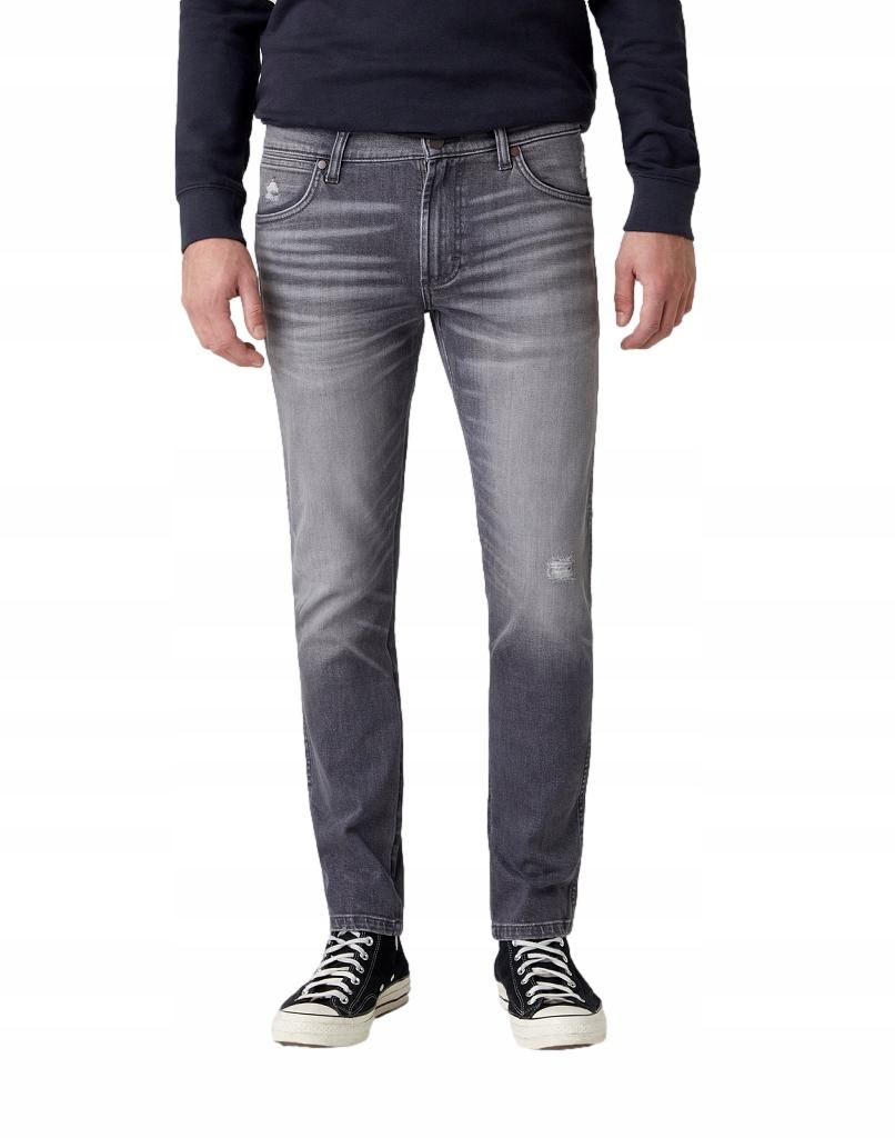 Wrangler Larston 112127428 Džíny Dusty Black W33 L34 W18S89309