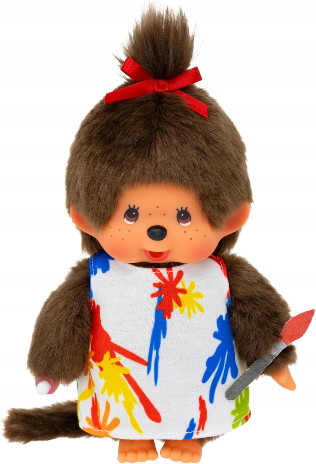 Monchhichi 203833 Małpka Dziewczynka Malarka Artystka 20cm