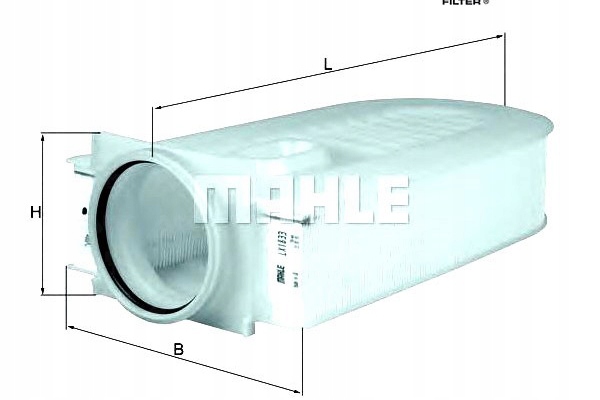 Knecht Vzduchový Filtr Mercedes C (C204) C T-model