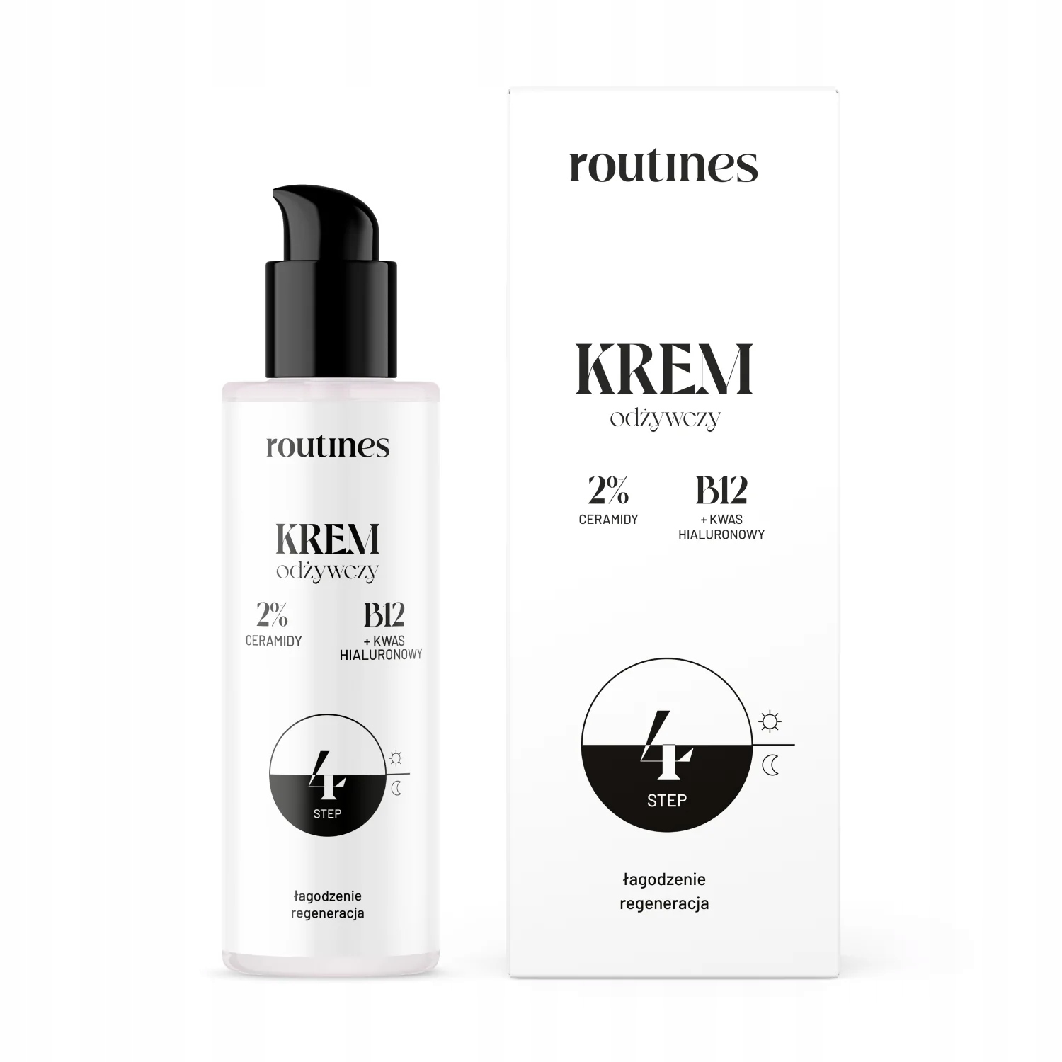 Výživný krém s vitamínem B12, ceramidy a kyselinou hyaluronovou Routines 50 ml