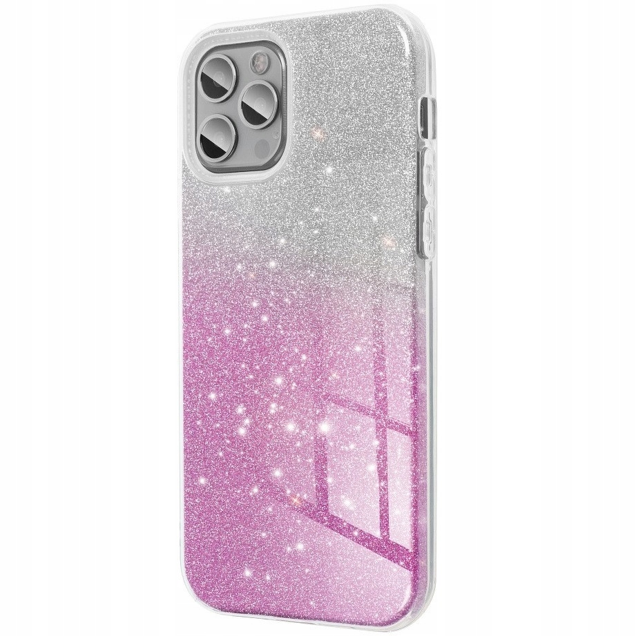 Apple iPhone 17 Pro Max, Silikonowe etui, brokatowe, Forcell Shining