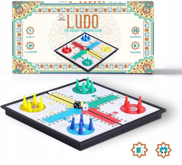 

Magnetyczna Gra Planszowa Chińczyk Ludo