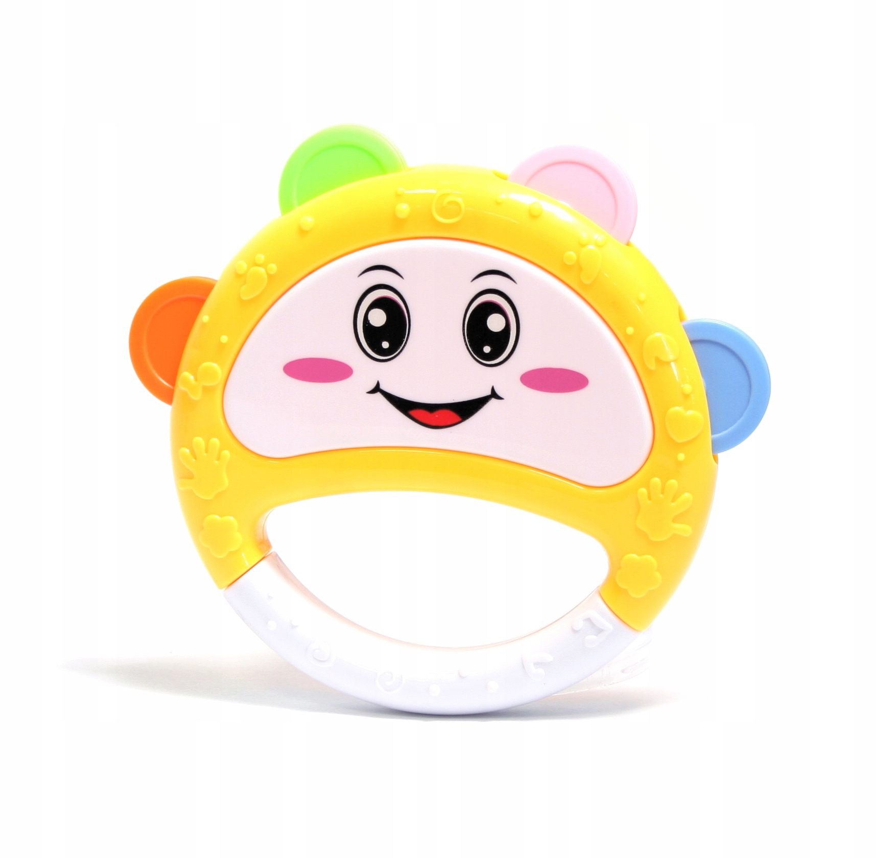 

Grzechotka tamburyn zabawka dla niemowlaka