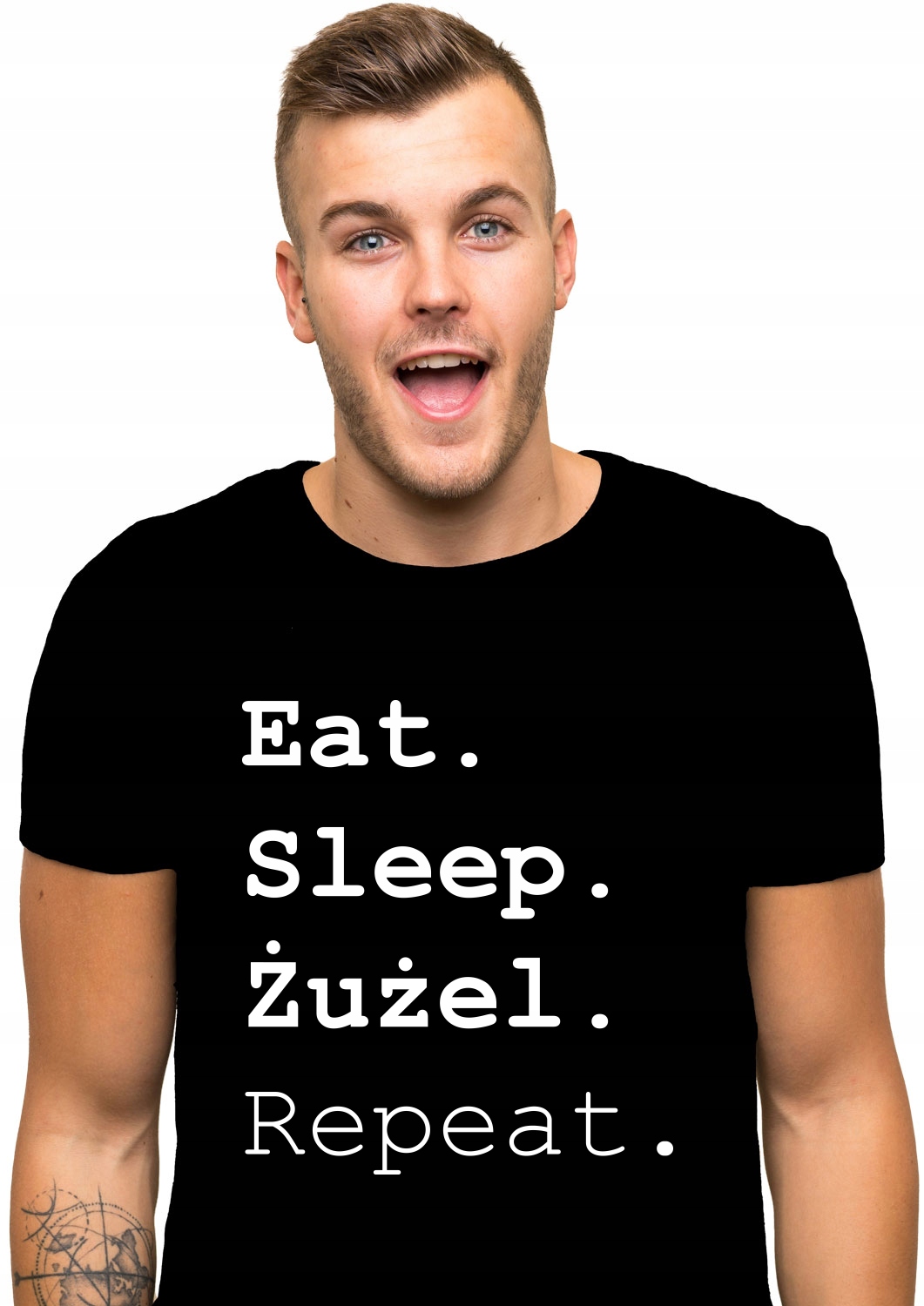 

koszulka Eat Sleep Żużel Repeat prezent