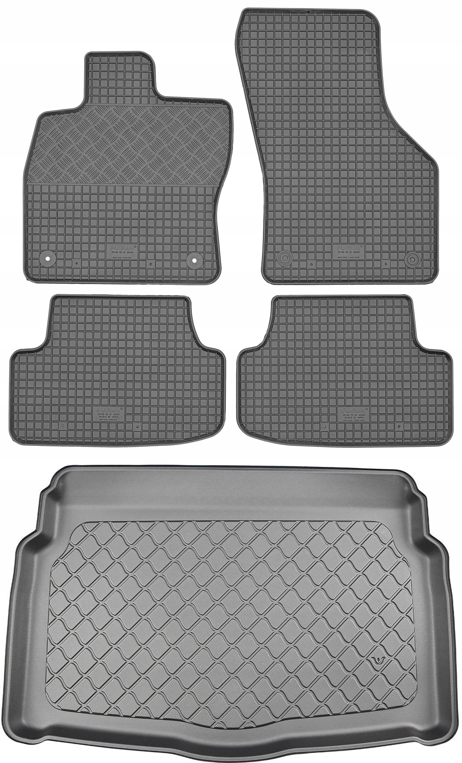 Vw Golf VIII Hb 2019 Koberce rohože