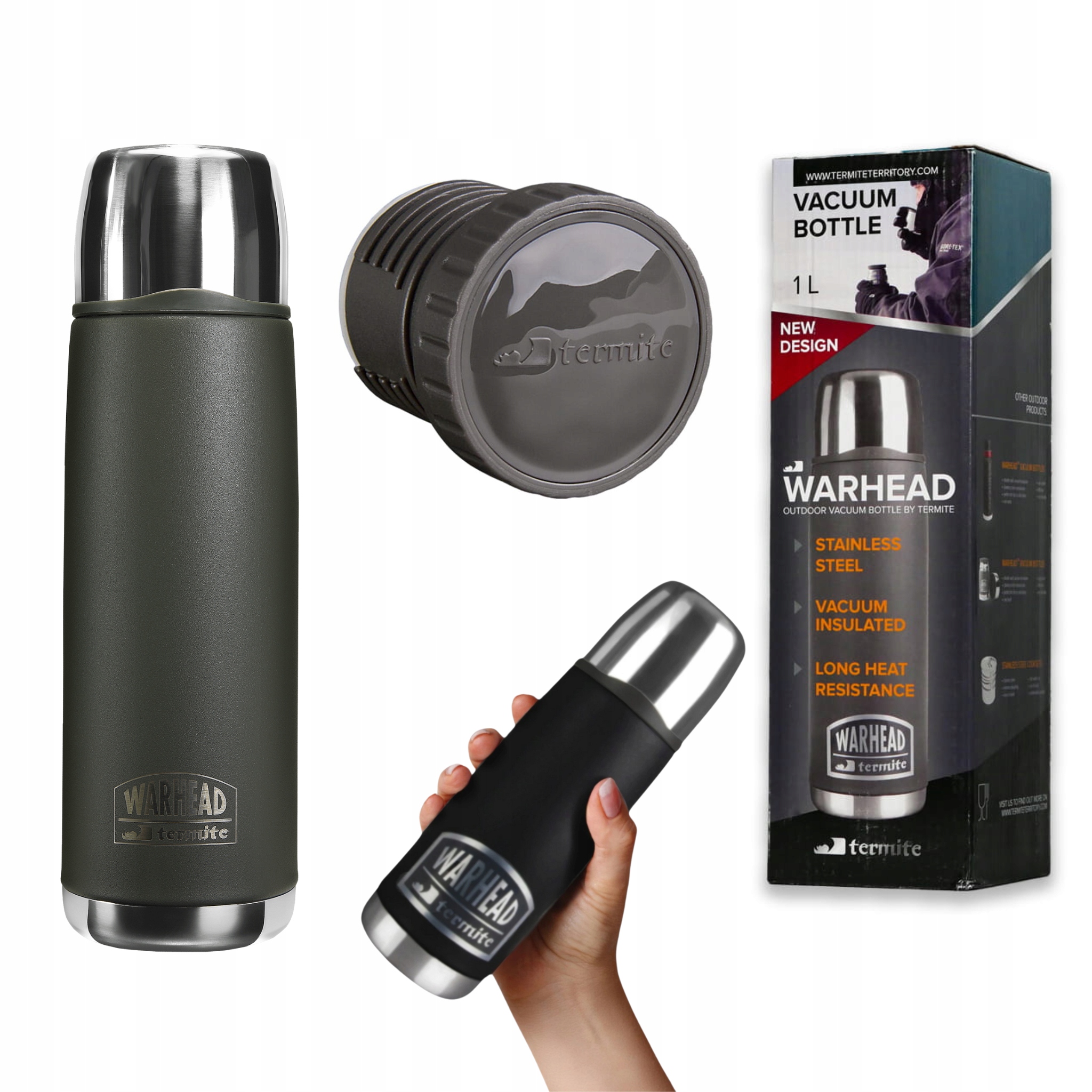 Termos Termite Warhead Olive 1L