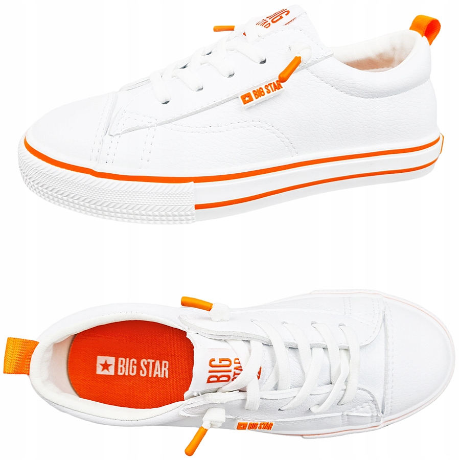 

Trampki Big Star dziecięce buty białe HH374036 32