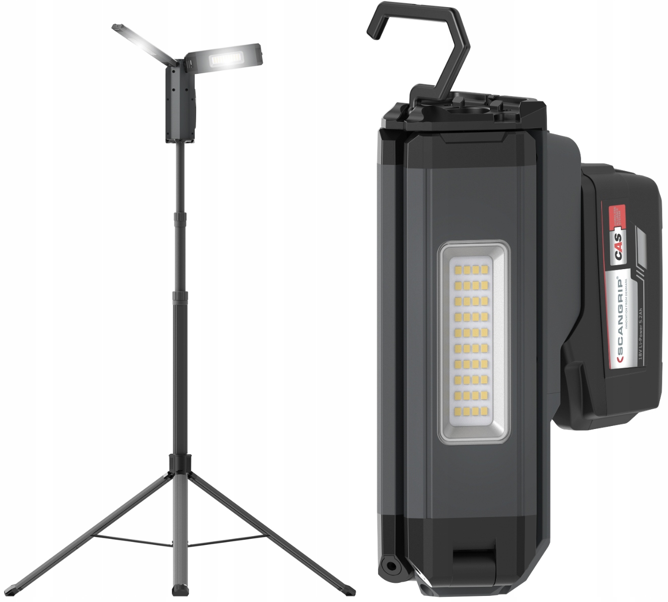 Scangrip галоген + штатив 2500 LM TOWER 03.6110 C
