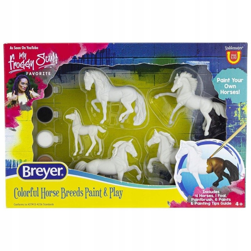 

Breyer Stablemates 4234 Konie do malowania różne