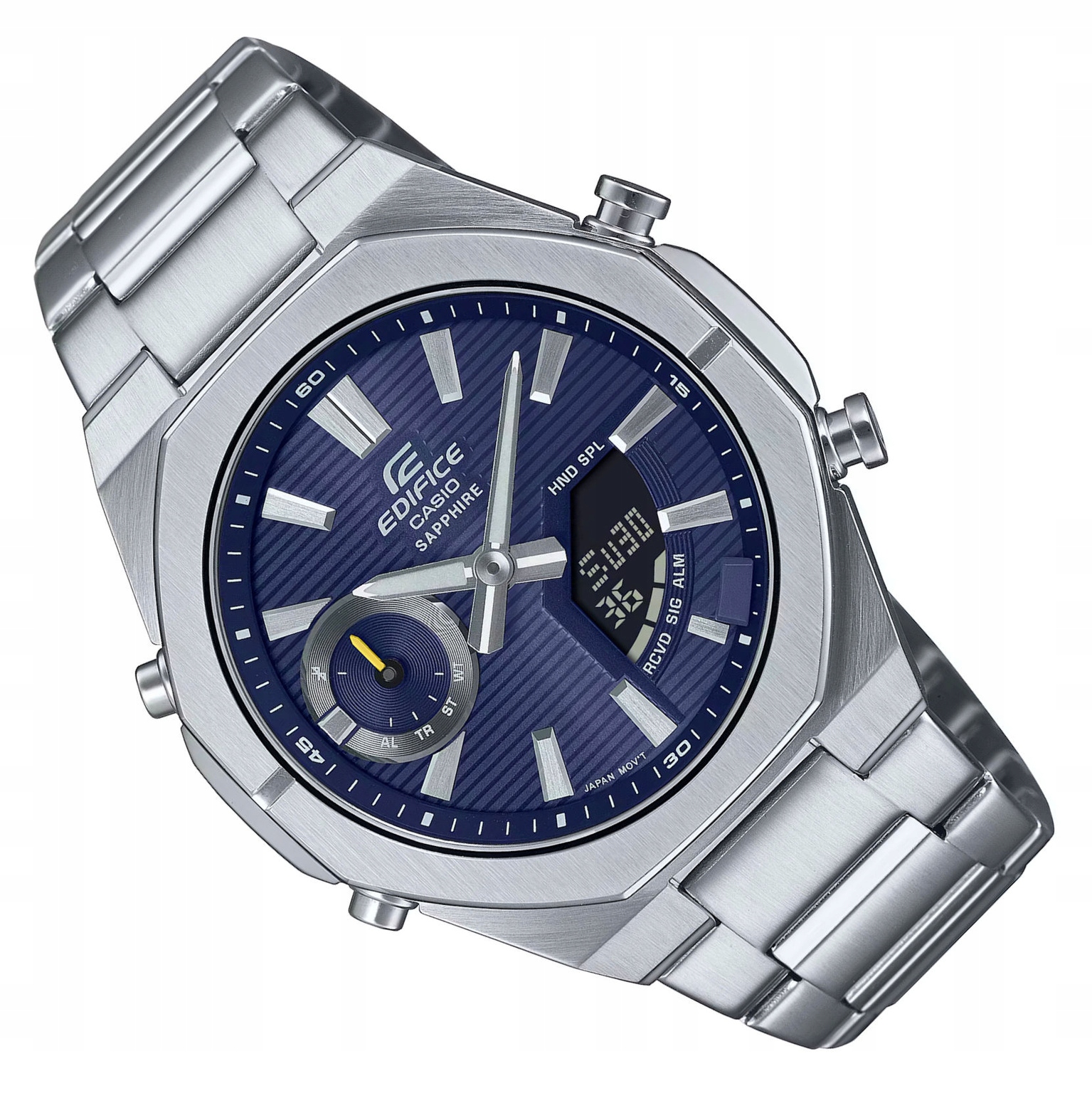 Pánské Sportovní Vodotěsné Hodinky Casio Edifice Bluetooth ECB-S10D-2AEFc