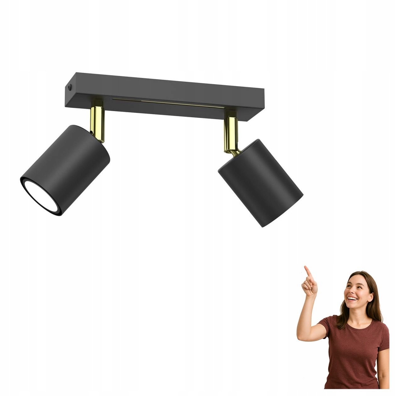 2-bodová spotová lampa Striper 4514 Luminex