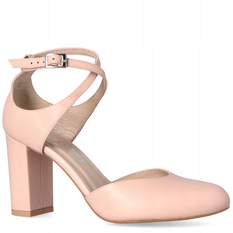 Kotyl 5913 Růžové Boty s pásky, pohodlné, 40