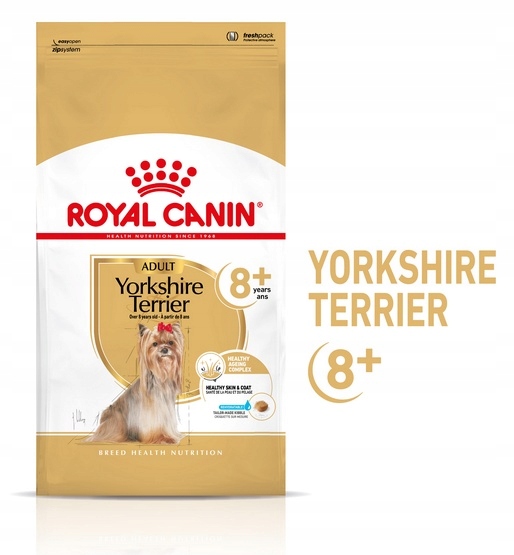 Levně Krmivo s prebiotiky pro staršího psa Yorkshire Terrier Royal Canin 1,5 kg