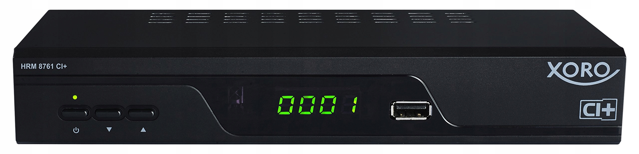 ODBIORNIK TUNER XORO HRM 8761 CI+ (DVB-C/T2 HD, USB PVR, LAN) H.265 HEVC
