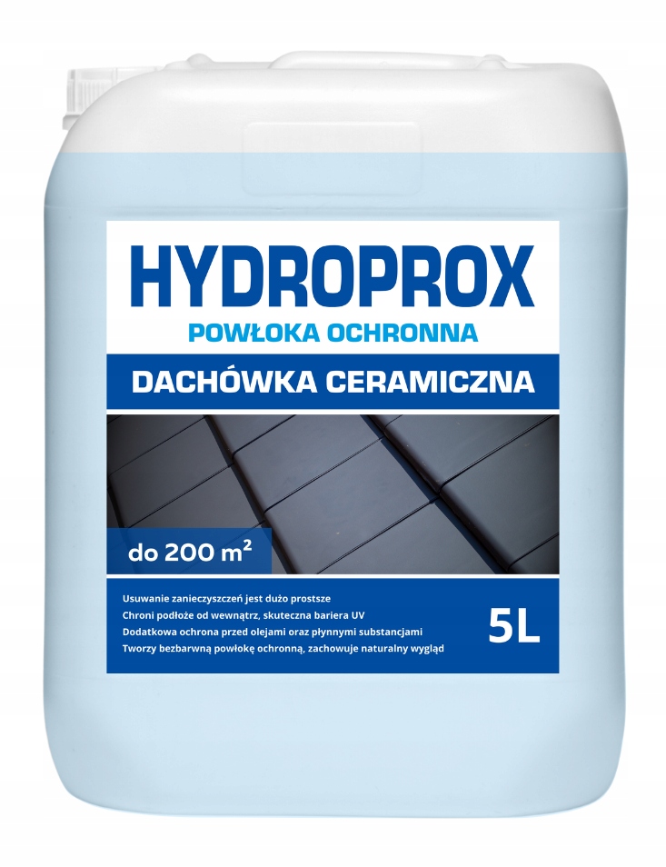 Hydroprox Powłoka Ochronna Do Dachówki Ceramicznej 5L do 200m2