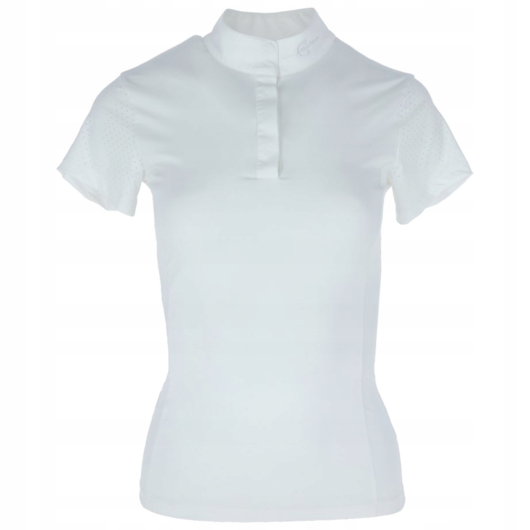 Dámská soutěžní jezdecká košile, bílá Covalliero M.