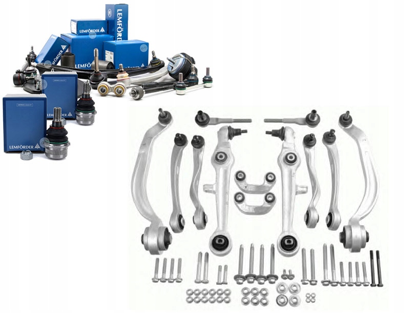 LEMFORDER ZESTAW WAHACZY ZAWIESZENIA PRZÓD AUDI A4