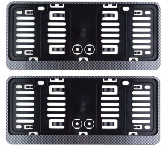 

Ramki x2 Krótkie Małe Tablice Nowe Komplet Carbon