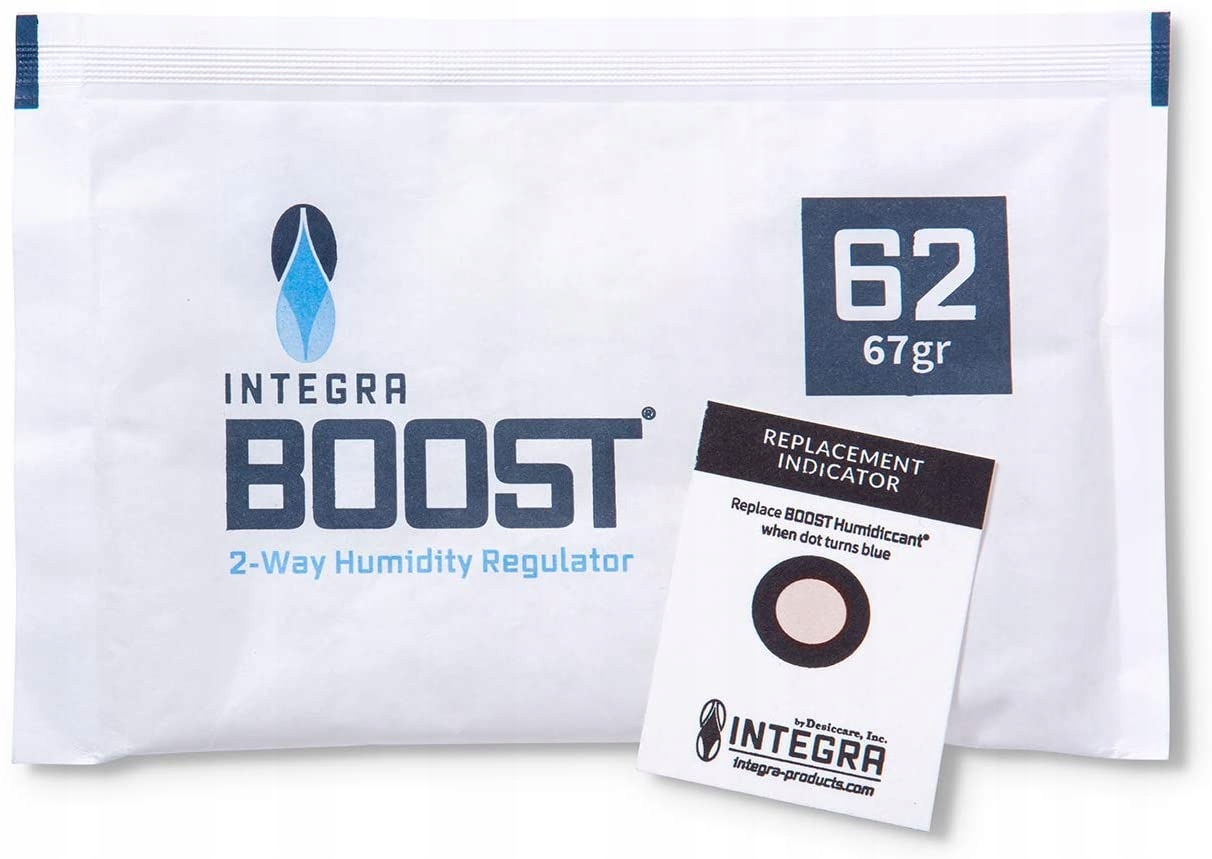 

Regulator wilgotności 62% 67g saszetka do susz