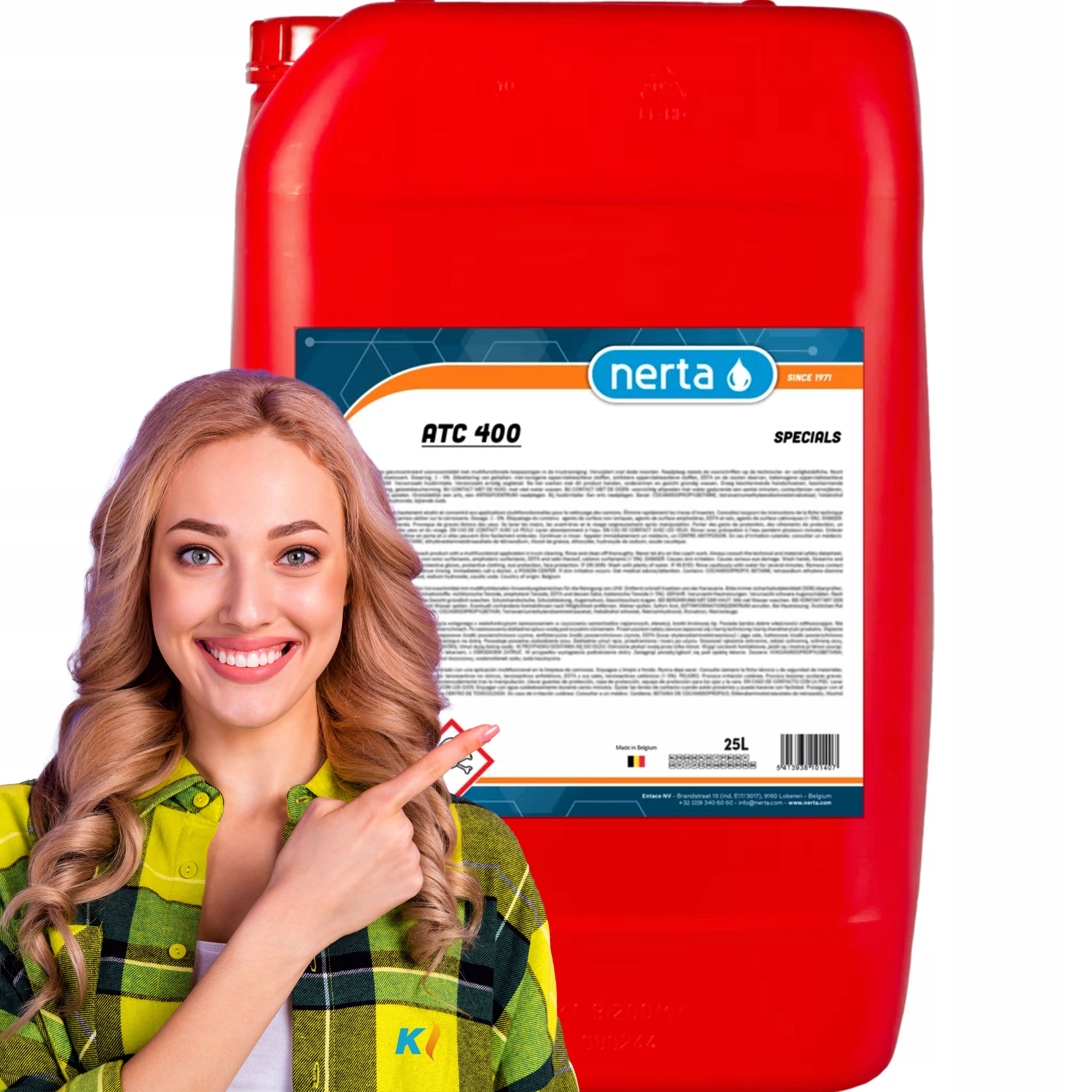 ATC 400 MOCNY KWAS DO MYCIA ALUMINIUM, KÓŁ,BURT,FELGI 25l