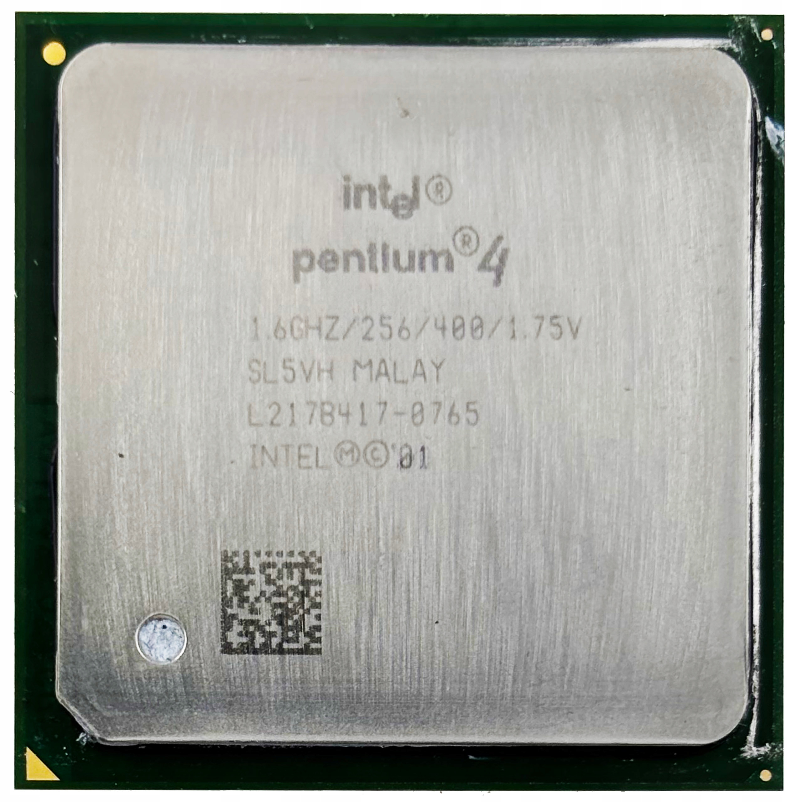 478 PENTIUM IV 1600 1/4M 400 | SL5VH | 100% OK