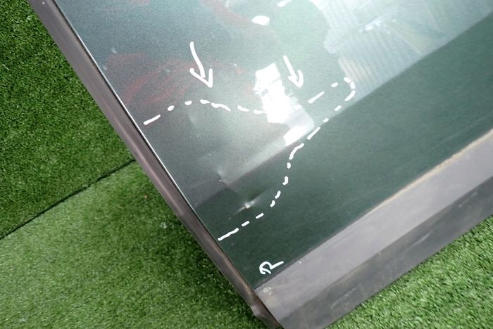 DACIA DUSTER III 23- door left rear. rear part