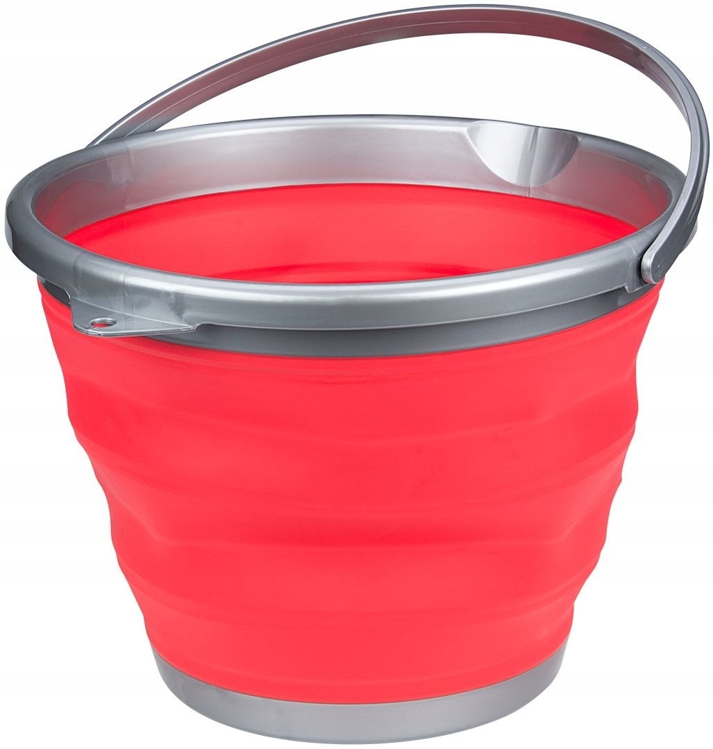 Levně Bucket Foldable Abbey Camp 21WL Kog 15l korálový