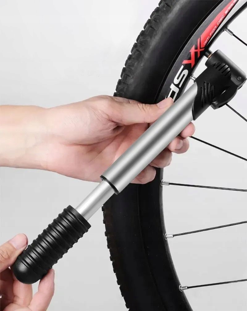 POMPKA ROWEROWA RĘCZNA DO ROWERU PODRÓŻNA + ADAPTER WENTYLA TELESKOPOWA V5 EAN (GTIN) 5905567747779