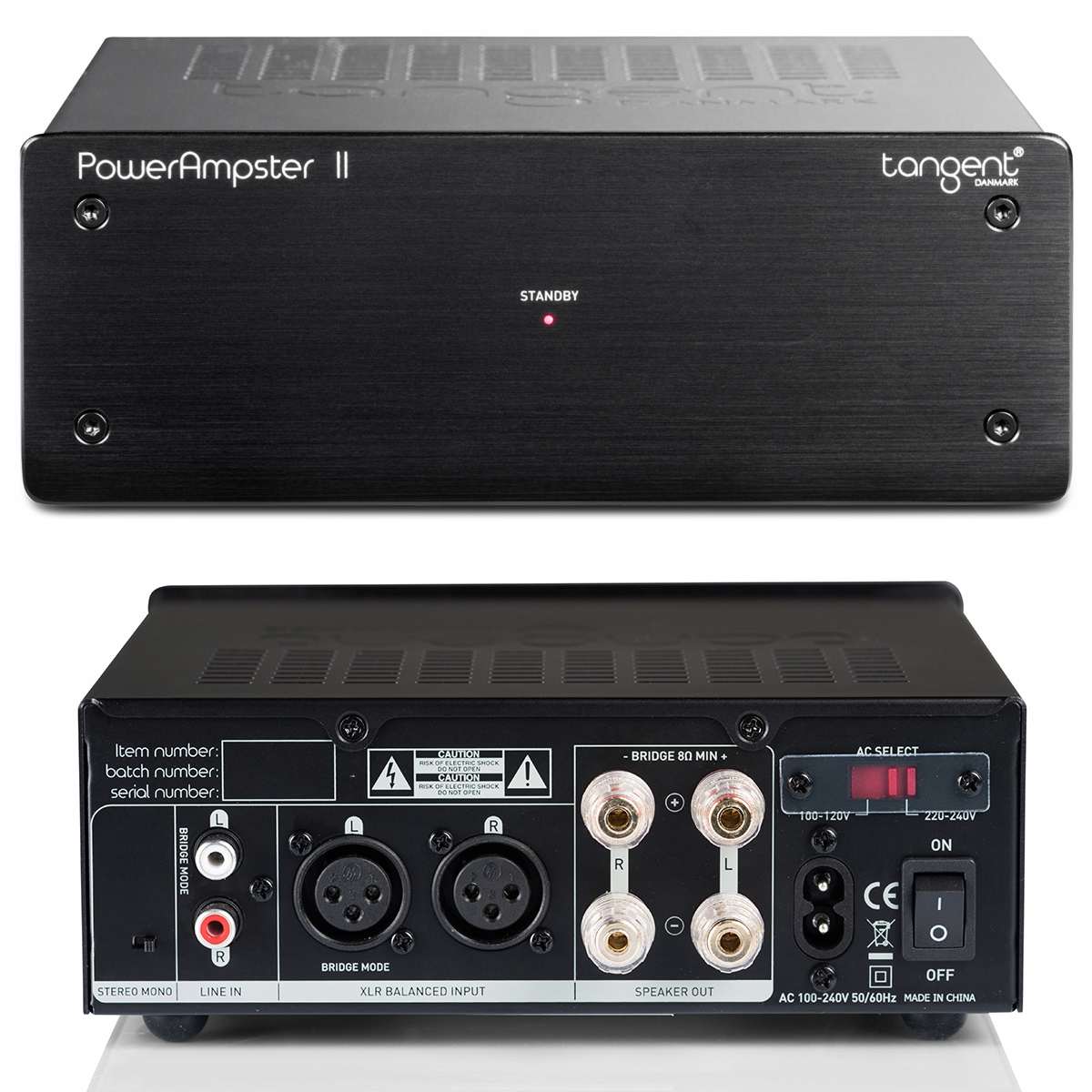 Tangent PowerAmpster II Koncovka výkonu Stereo Xlr