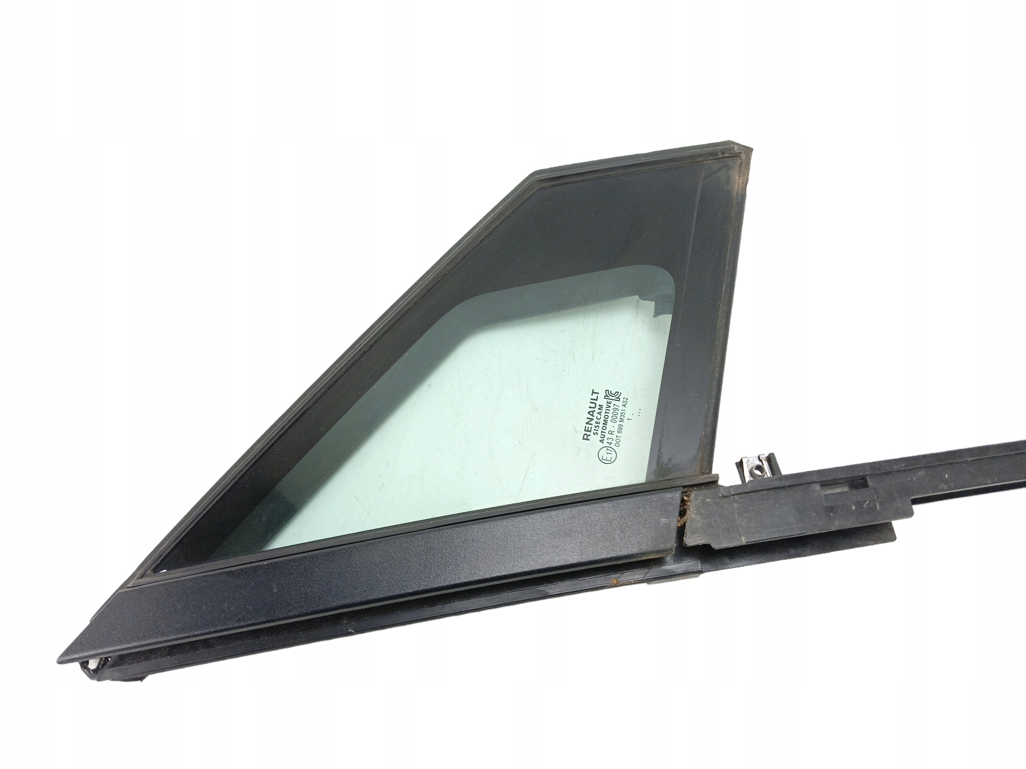 TRÓJKĄT SZYBA DRZWI PRAWY PRZÓD RENAULT CLIO V 5 (2019-2023) 802624960R Wersja Europejska