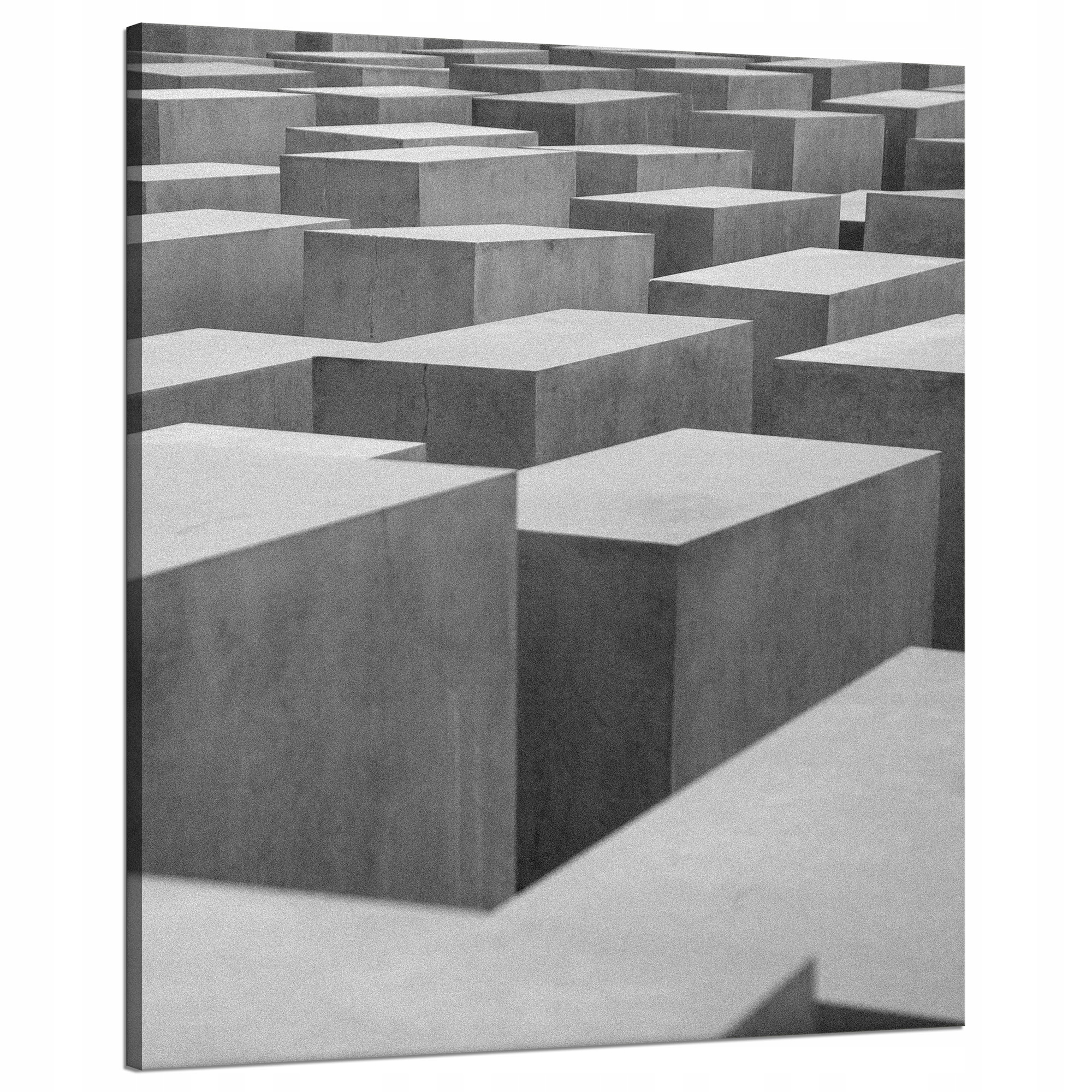 Obraz na plátně Abstrakce Betonové krychle Geometrie umění 80x100