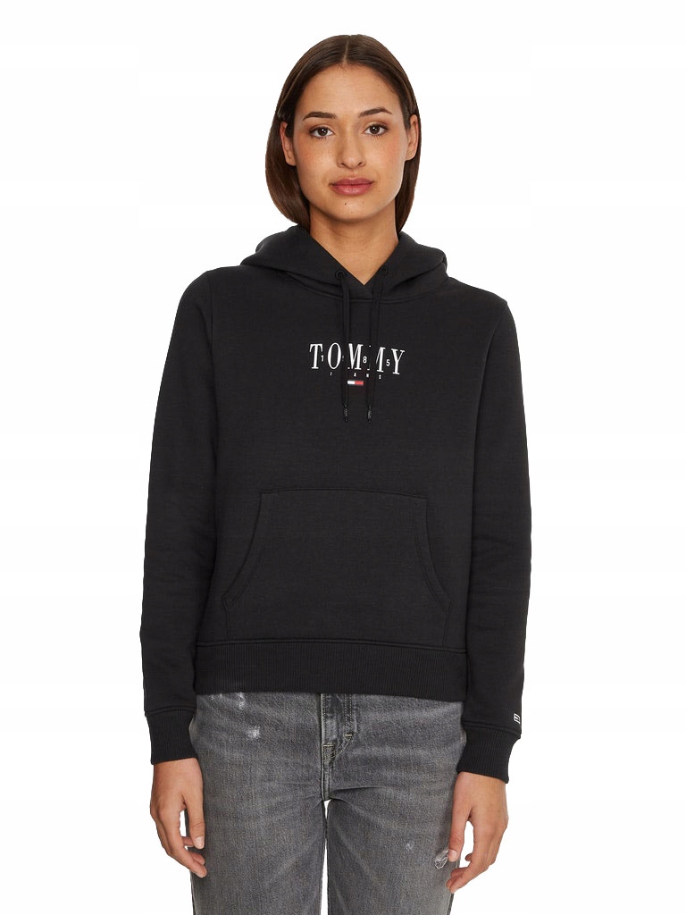 Mikina Tommy Hilfiger Essential Black rS