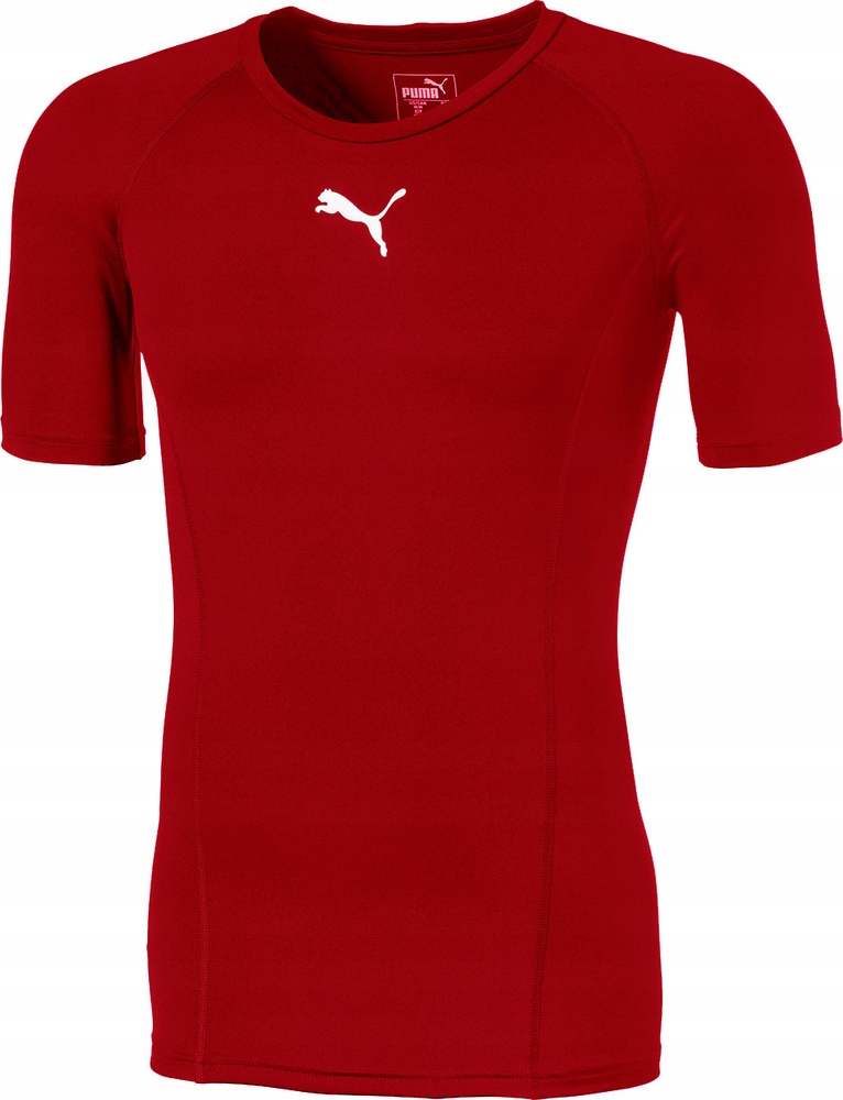 Tričko Puma Liga Baselayer Ss Červená vel L