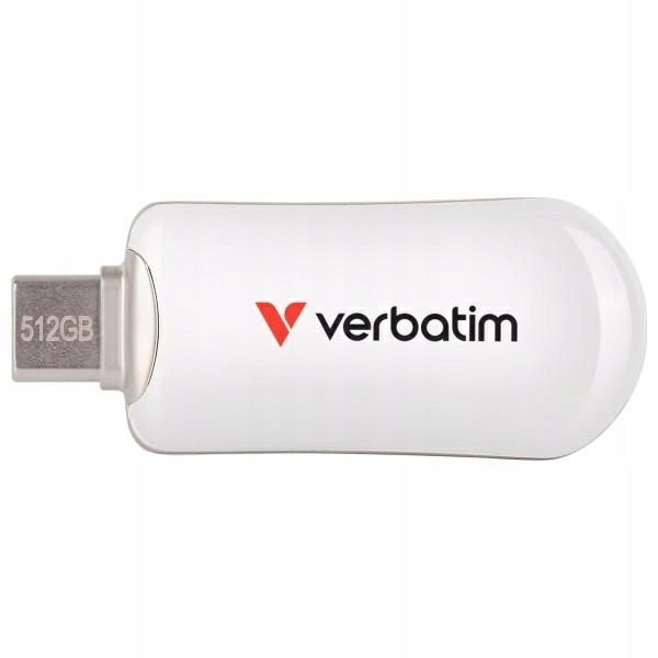 Pendrive Verbatim Plectra 512 Gb Usb 3.2 bílý