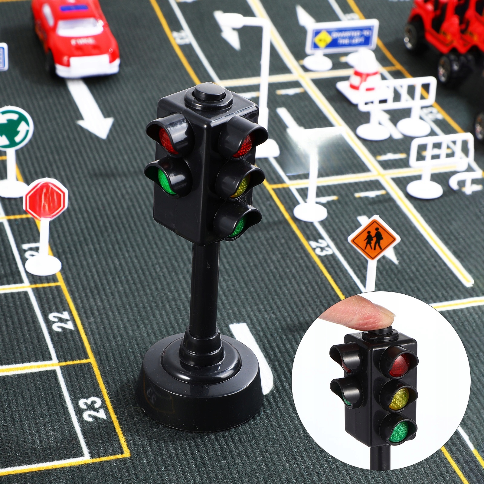 ZABAWKI ZNAKÓW DROGOWYCH ZABAWKI DLA DZIECI NIEMOWLĘT 56 SZT Rodzaj pojazdu znak drogowy, sygnalizator