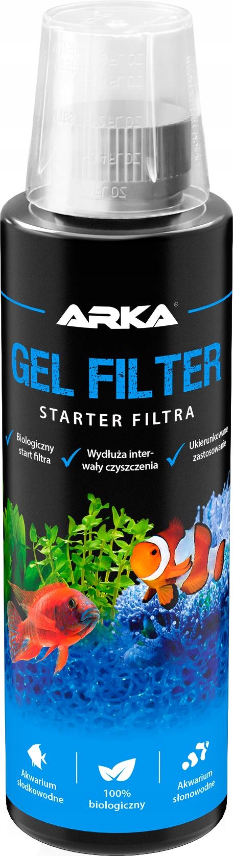Levně Bakterie V Gelu Do Filtru Akvária Start Biologický Čistá Voda 236 ML Mo