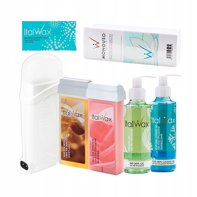

5x Italwax podgrzewacz+ wosk żele+ paski+