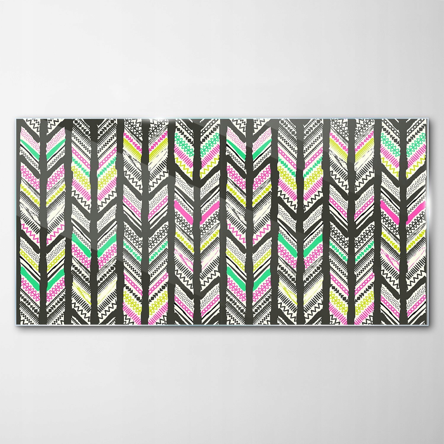 

Hartowany Obraz Szklany Jodła Plemię Sztuka 120x60