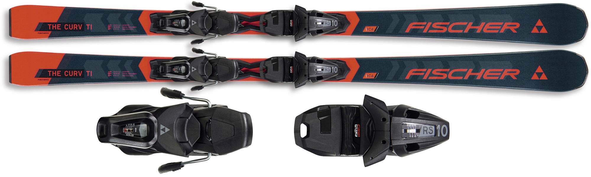Fischer Narty Zjazdowe The Curv Ti Tpr RS10 Gw Pr A08623 drewno 178 -30%