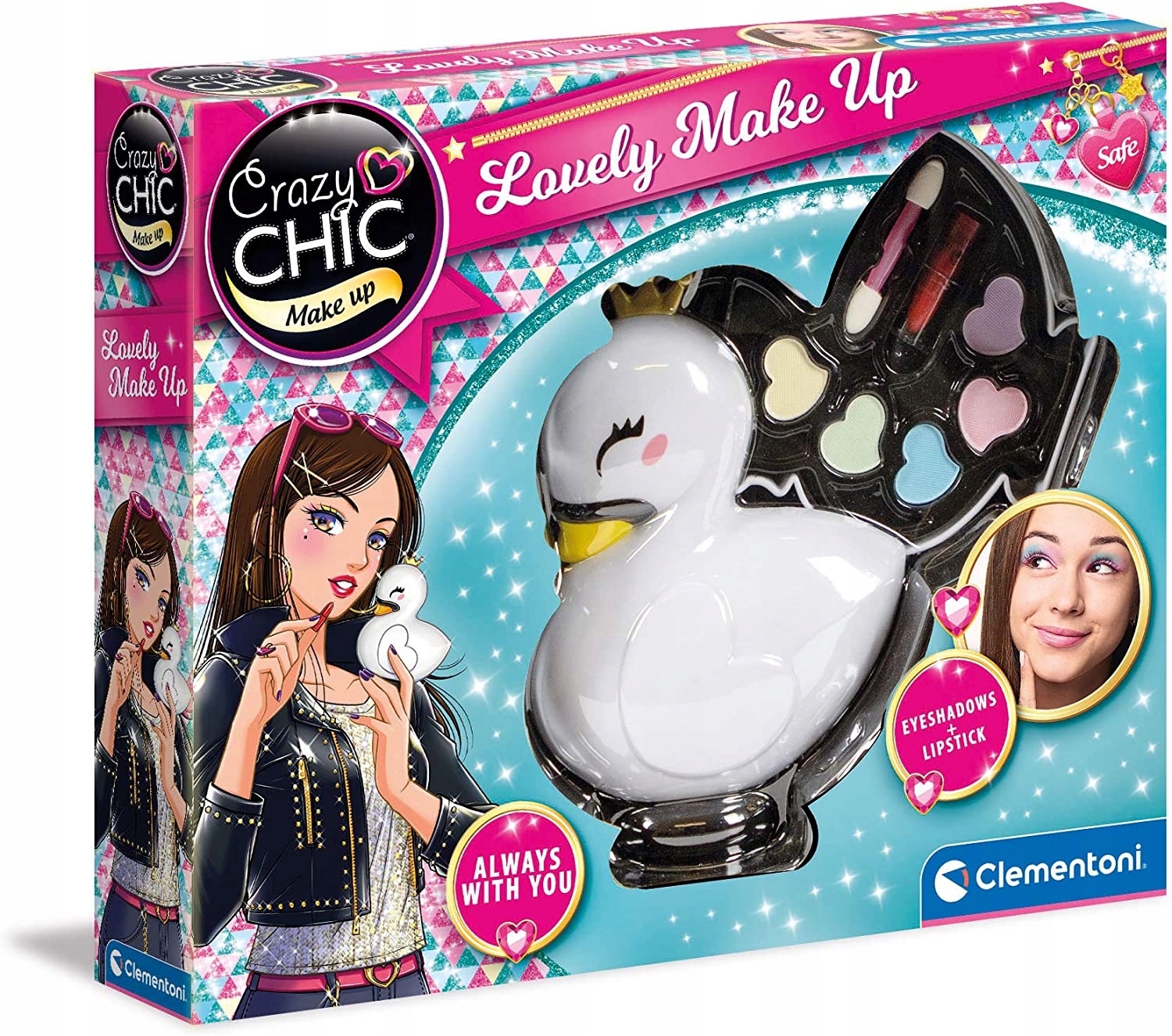 

Crazy Chic Zestaw Do Makijażu Łabądek kosmetyki