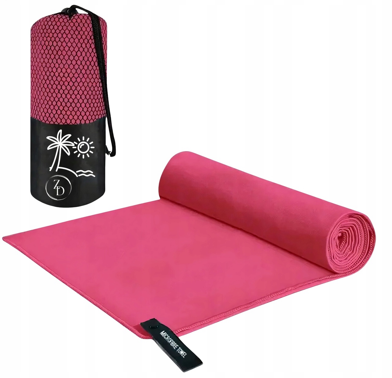 DUŻY RĘCZNIK SZYBKOSCHNĄCY SPORTOWY PLAŻOWY Z MIKROFIBRY NA SIŁOWNIĘ 80x150 Długość 150 cm