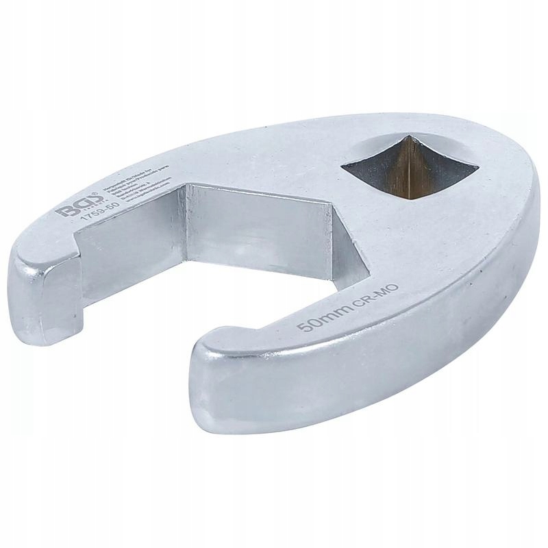 Klíč drápový 50 mm s čtvercovým otvorem 20 mm (3/4"), Bgs 1759-50