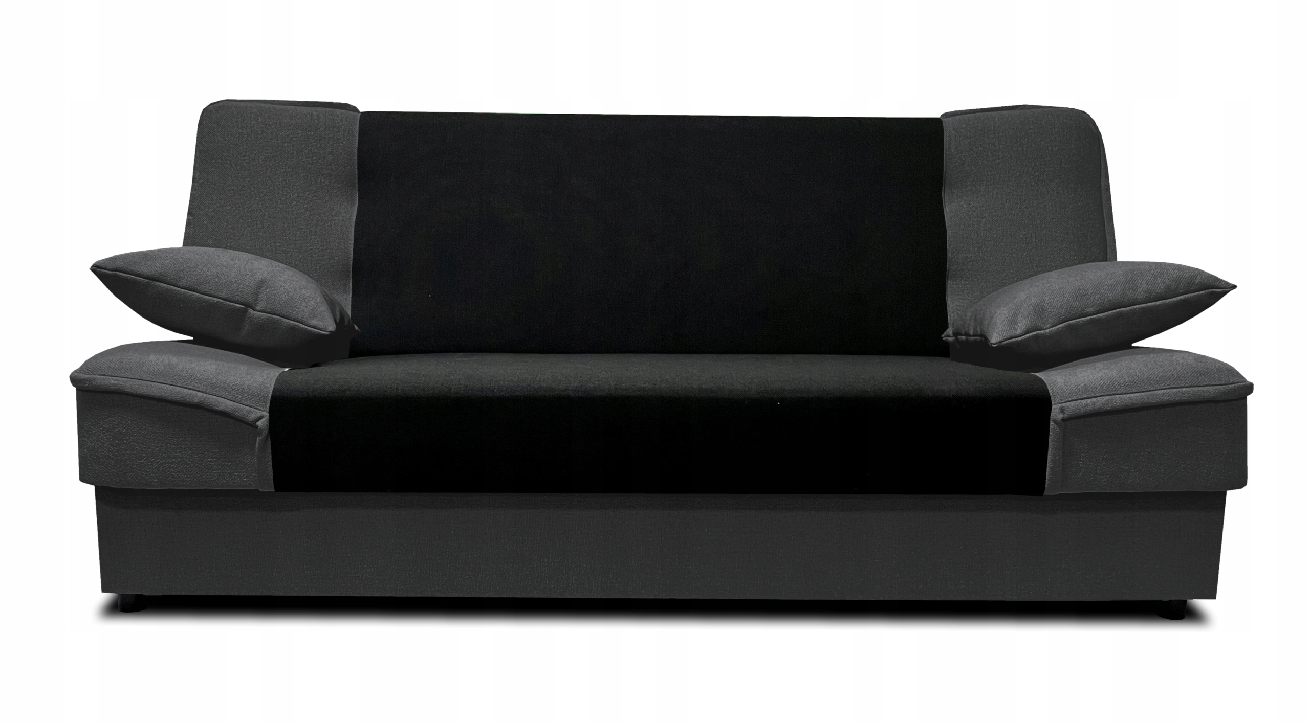 wersalka kanapa MAXIM 96 grafit spanie sprężyny