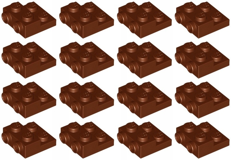 

Lego 99206 Płytka 2x2 brązowa Nowa (15g) 16 szt.