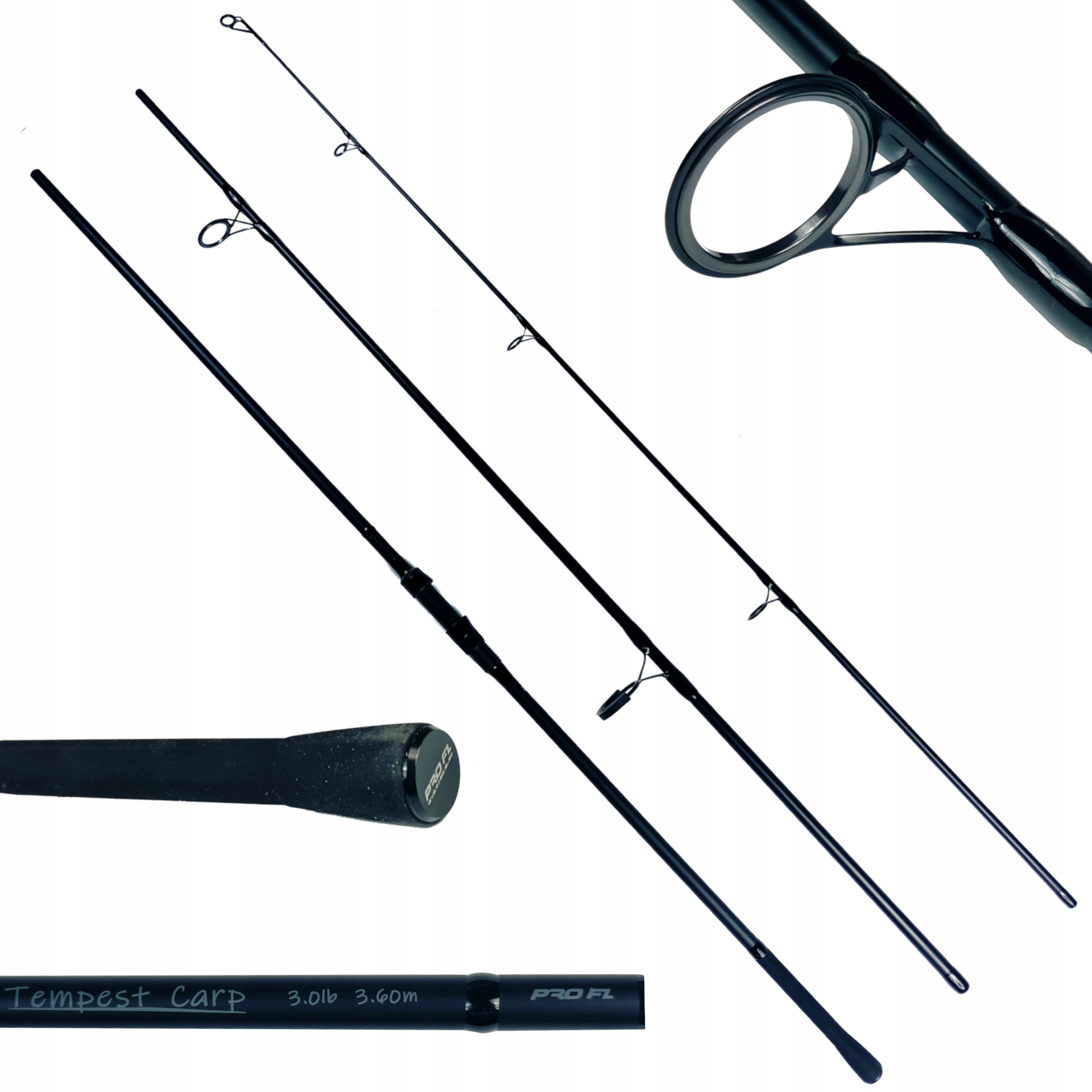 Wędka Karpiowa Pro Fl Tempest Carp 360cm 3 lbs 3sekcje