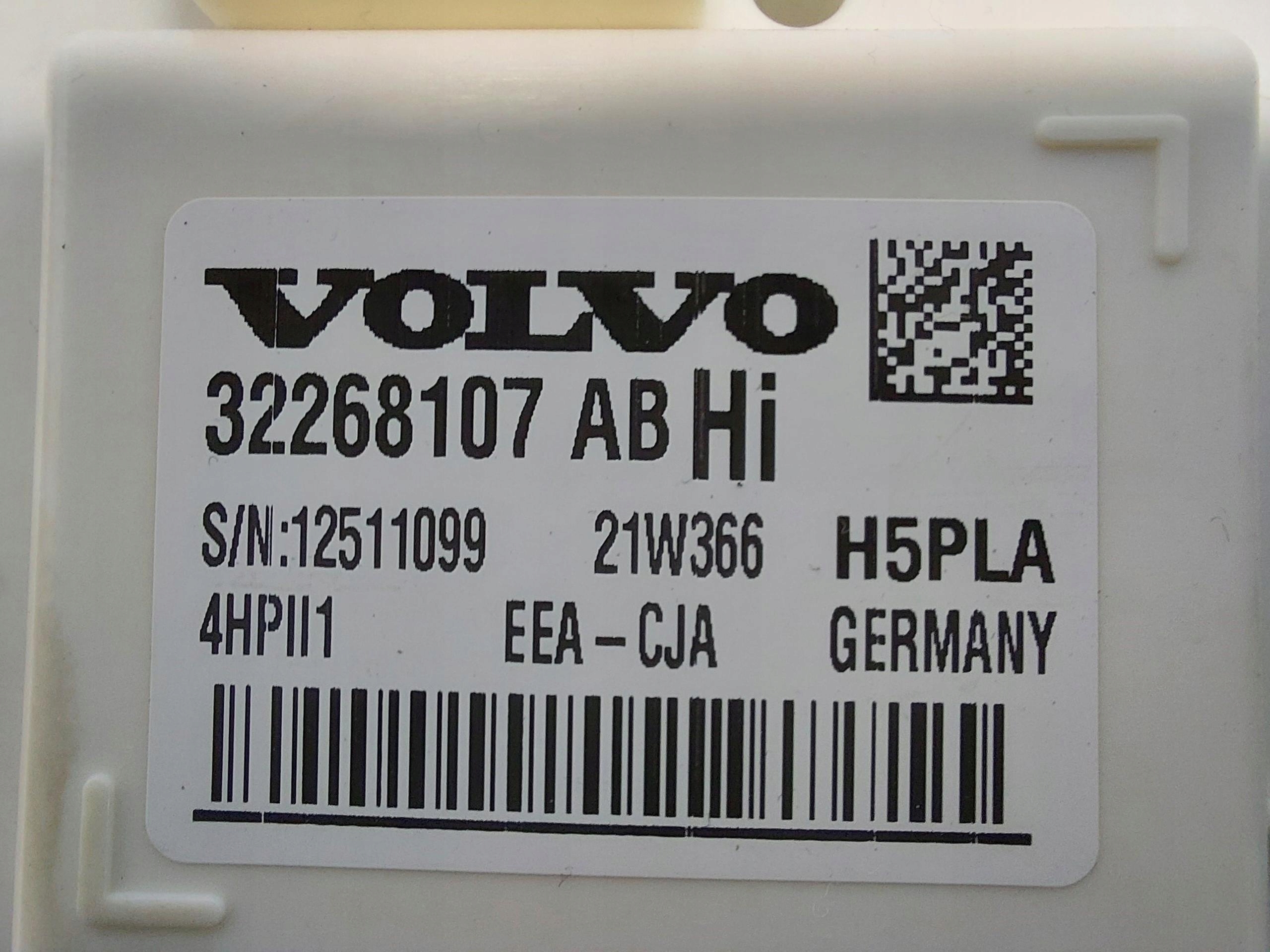 Volvo XC40 T5 EH, 2021 module control unit bsi 1.5 tb hybrid 32268107